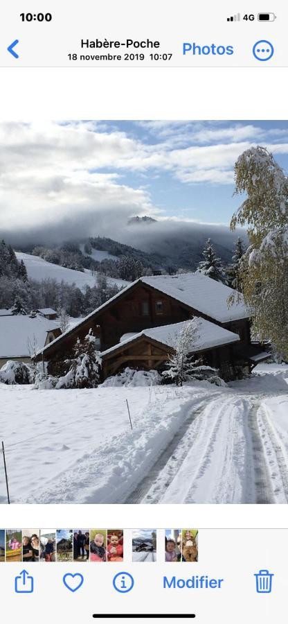 Le Chalet De Doucy Bardet Bed & Breakfast Habere-Poche Exterior photo