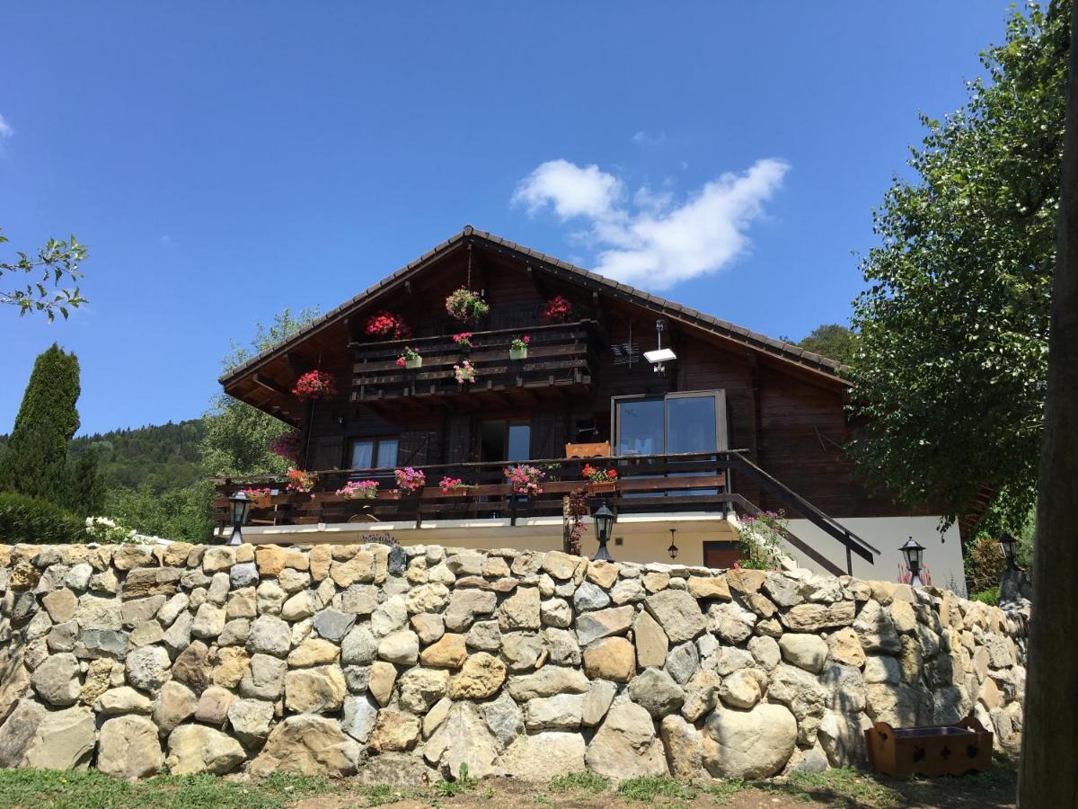 Le Chalet De Doucy Bardet Habere-Poche Exterior photo