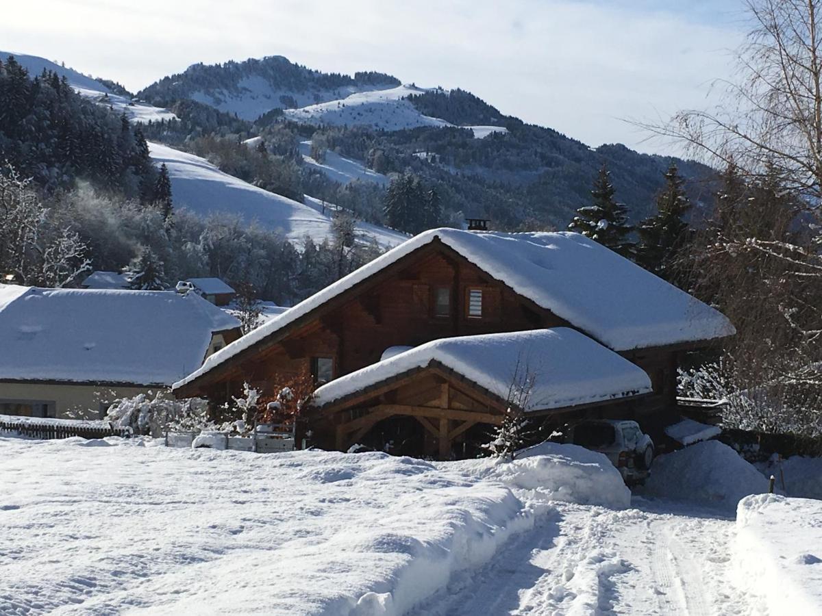 Le Chalet De Doucy Bardet Bed & Breakfast Habere-Poche Exterior photo