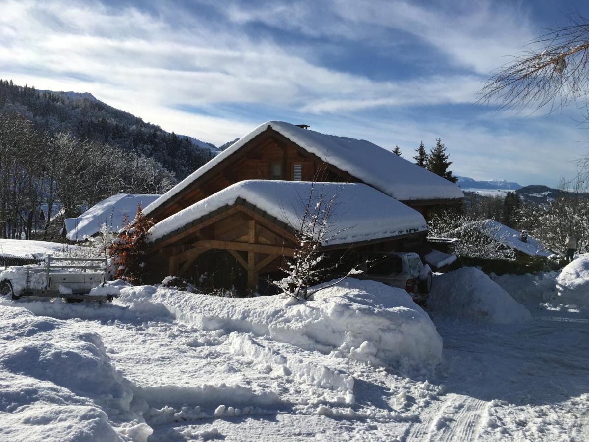 Le Chalet De Doucy Bardet Bed & Breakfast Habere-Poche Exterior photo